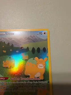 Pokemon TCG Ditto Crown Zenith Galarian Gallery Card GG22/GG70 NM Condition - Image 5