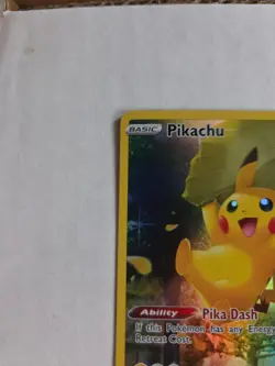 Pokemon Pikachu TCG Crown Zenith Full Art Holo Card GG30/GG70 Ultra Rare NM - Image 5