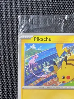 Pikachu Mew SVP Worlds 190 Pokemon Center Promo 2024 World Championships Sealed - Image 3