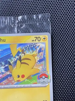 Pikachu Mew SVP Worlds 190 Pokemon Center Promo 2024 World Championships Sealed - Image 4