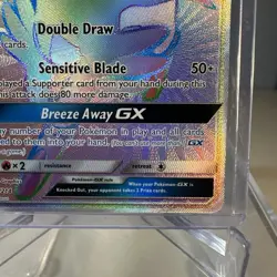 Pokemon Virizion GX 217/214 SM Lost Thunder Rainbow Secret Rare NM Card TCG - Image 3