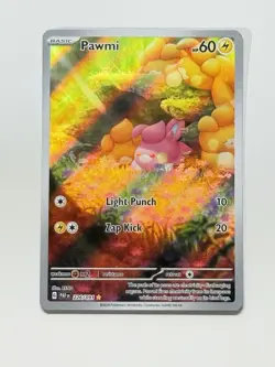 Pawmi 226/091 Full Art Holo Pokemon SV: Paldean Fates English Near Mint - Image 3