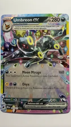 Pokemon Umbreon EX 60/131 Prismatic Evolutions Surprise Box Promo NM #1 No Stamp - Image 1