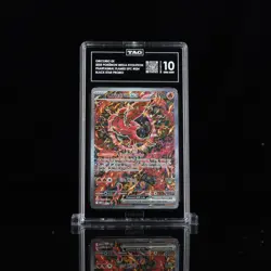 TAG GEM MINT 10 [988] Rank 2! 2025 Pokemon Mep EN-Oricorio EX #024 UPC - Image 1