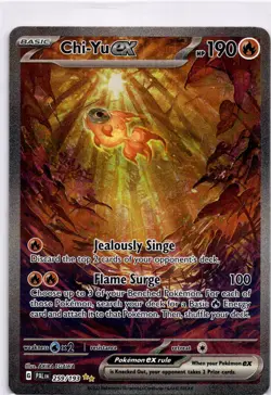 Pokemon Chi-Yu ex 259/193 SV02: Paldea Evolved Special Illustration Rare NM/M - Image 1