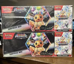 x2 Sam’s Club Pokemon Prismatic Evolutions Surprise Box & Booster Bundle - Image 1
