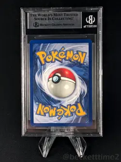 1999 POKEMON SHADOWLESS PIKACHU RED CHEEKS ERROR BGS 9 #58/102 - Image 2