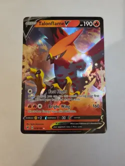 Talonflame V 029/185 Pokemon TCG Vivid Voltage Ultra Rare NM - Image 1