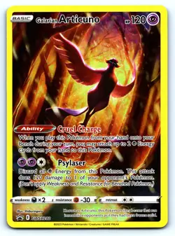 Galarian Articuno Black Star Promo #SWSH282 Sword & Shield Promo Pokemon TCG - Image 1