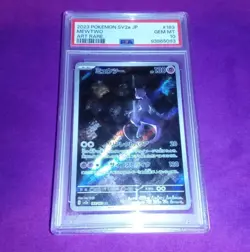 Pokemon PSA10 Mewtwo 151 Full Art Rare Japanese - Image 1