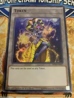 Yugioh Mithra the Thunder Vassal Token TKN4-EN027 LP - Image 1