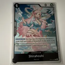 One Piece Shirahoshi OP05-082 Awakening New Era Rare Foil Character 0 Namco - Image 1