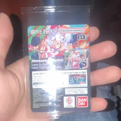 Bandai Namco One Piece CCG Monkey.D.Luffy US Voyage P-055 Promo Holo 5000 SEALED - Image 2