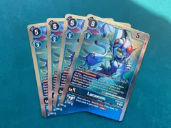 Lanamon BT24-027 Playset Time Stranger Digimon Card Game x4 - Image 1