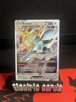 Arceus VSTAR - (Metal Card) 123/172 Miscellaneous Cards & Products Holo - Image 1