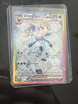 Pokemon Glaceon ex 150/131 Special Illustration Rare Full Art Tera Holo Card - Image 4