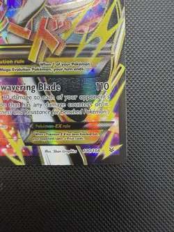 M Gallade EX 100/108 Roaring Skies Pokemon Card LP+ - Image 3