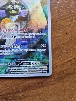 Aegislash 210/182 Illustration Rare Holo Pokemon Card Paradox Rift Full Art - Image 5