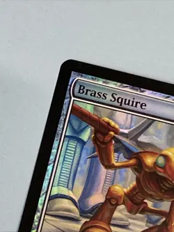 Brass Squire 101 Mirrodin Besieged FOIL MTG TCG CARD NM - Image 3