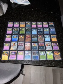 Pokemon Pokeball , EX , Promo Cards , Halo , And Reverse Holo Card Lot Of 40 - Image 1