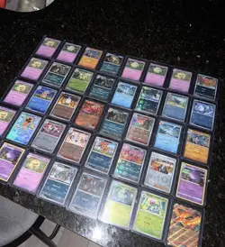 Pokemon Pokeball , EX , Promo Cards , Halo , And Reverse Holo Card Lot Of 40 - Image 3