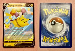 Flying Pikachu V | 006/025 | Celebrations | 2021 Pokemon TCG Card Holo | NM - Image 3