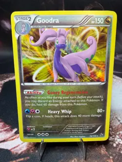 Goodra 74/106 Holo Pokemon Card XY Flashfire - Image 1