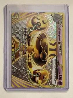 Pokemon TCG Beheeyem Break XY Black Star Promos Holo Card XY135 - NM - Image 1