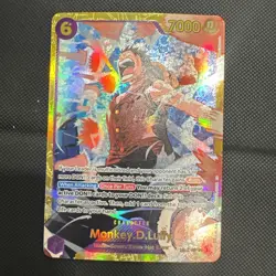 One Piece CCG Monkey.D.Luffy EB02-061 Secret Rare Foil 7000 Power Card - Image 1
