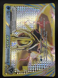2016 Pokemon Jumbo Oversized Holo Empoleon Break XY/134 Card - Image 1
