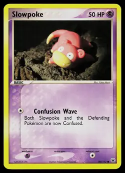 Pokemon Card - Slowpoke FireRed & LeafGreen 80/112 Common - Image 1