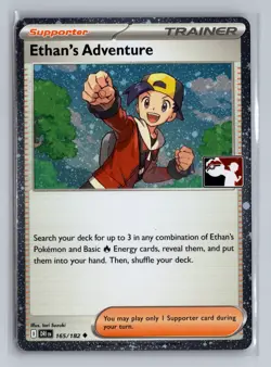 Ethan's Adventure Uncommon Prize Pack Series Cards 165/182 NM Holo - Image 1