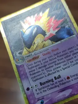 Typhlosion Holo Rare 2006 Pokemon Card 12/101 Dragon Frontiers MP! - Image 3