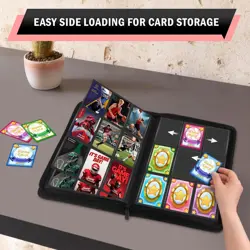 30 Pack 9 Pocket Card Binder, Premium Zip Trading Card Binder, 540 Large Capa... - Image 3