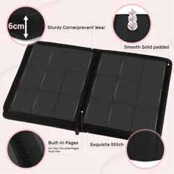 30 Pack 9 Pocket Card Binder, Premium Zip Trading Card Binder, 540 Large Capa... - Image 4