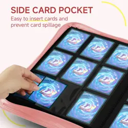 9 Pocket Card Binder,360 Pockets Trading Card Binder,Double Sided Pocket Coll... - Image 5