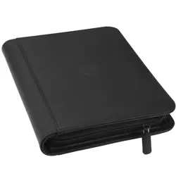 Card Binder 4 Pocket with Zipper, 288 Pockets Trading Card Holder Book, Premi... - Image 1