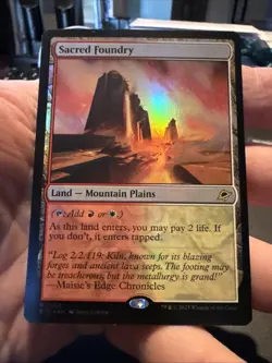 Sacred Foundry Edge of Eternities Foil 256 NM - Image 1