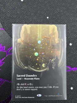 Sacred Foundry (Borderless) (Galaxy Foil) Edge of Eternities Foil - Image 1
