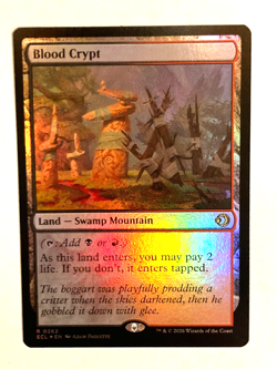 MTG - Blood Crypt / Lorwyn Eclipsed / Foil / NM - Image 1