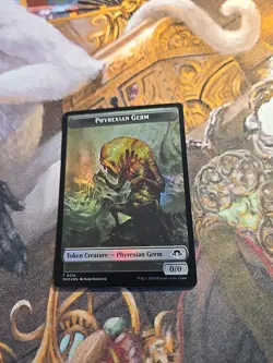 Phyrexian Germ / Blood Foil Token MTG MH3 - Pack Fresh - - Image 1