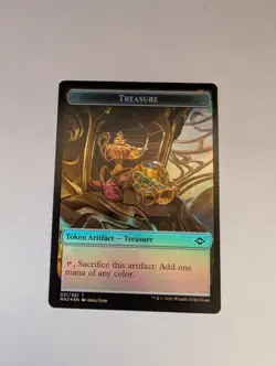 Bird Token // Treasure Token (021) - Foil x1 - Modern Horizons 2 - NM-Mint - Image 2