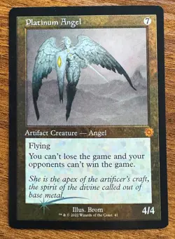 Platinum Angel #41 · The Brothers' War Retro Artifacts · Retro Frame · Foil - Image 1