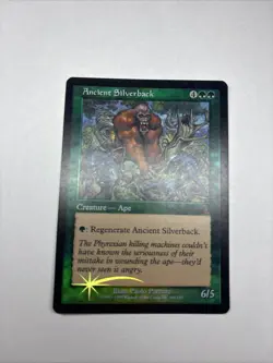 MTG Ancient Silverback- Urza’s Destiny- Rare- MP- FOIL - Image 4