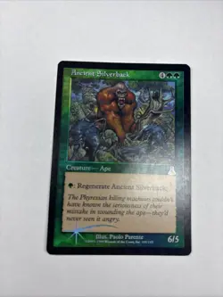 MTG Ancient Silverback- Urza’s Destiny- Rare- MP- FOIL - Image 5