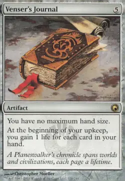 Scars of Mirrodin #220 Venser's Journal - Image 1