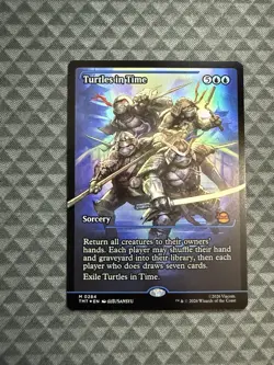 MTG Turtles in Time #0284 Foil Showcase M Teenage Mutant Ninja Turtles (TMT) - Image 1