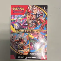 Pokemon Mega Evolution Booster Bundle Box Gardevoir Lucario Kangaskhan 2025 - Image 1