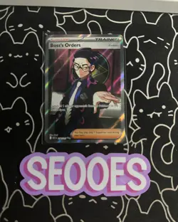 Boss's Orders Corbeau Ascended Heros 256/217 Full Art Trainer Pokemon Card NM - Image 1