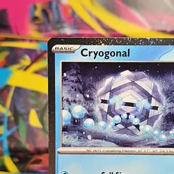 Cryogonal | 047/191 | Surging Sparks | Stamped Holiday Promo | Pokemon TCG - Image 2